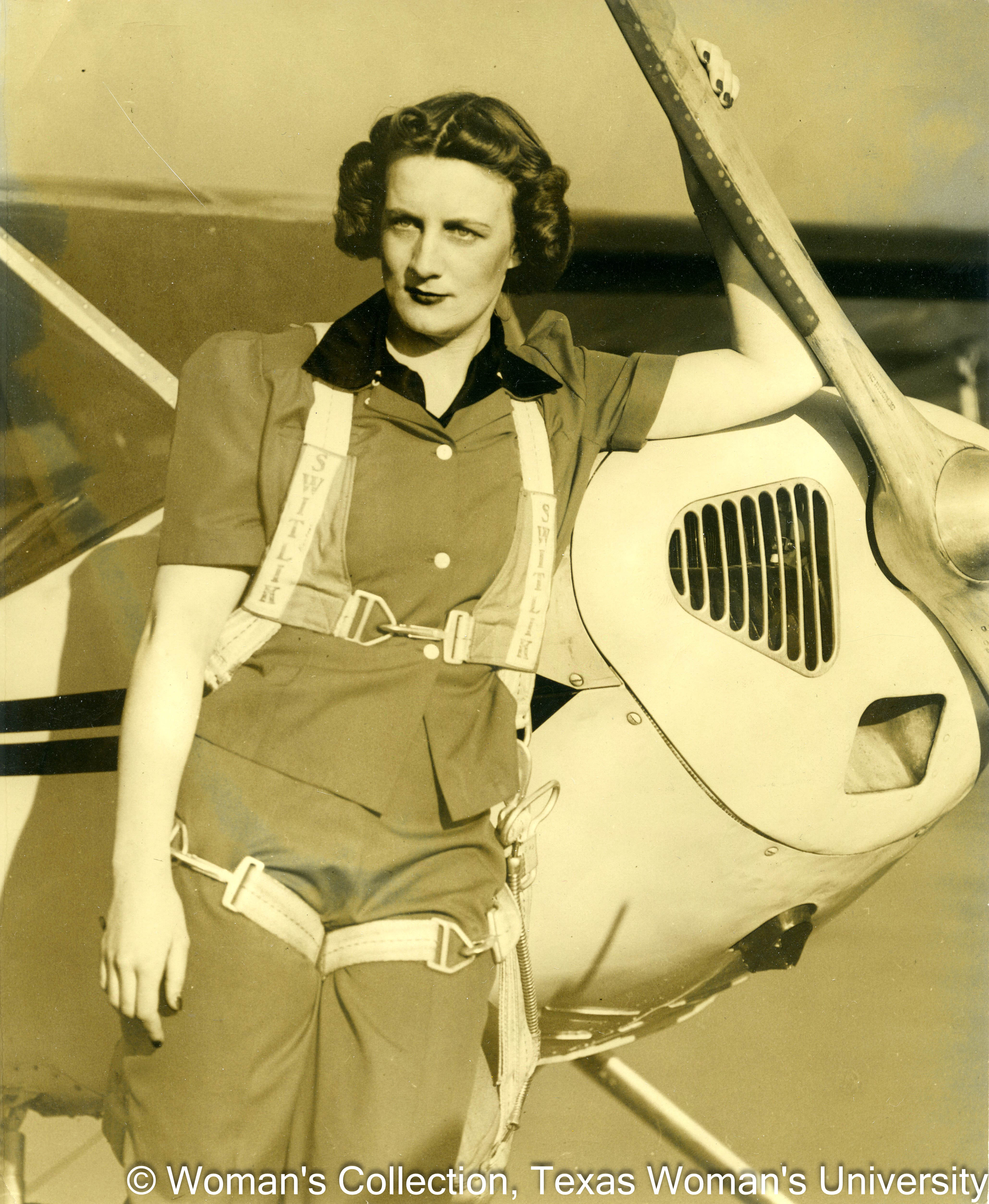 Dorothy Scott, Love Field, Dallas, Texas.